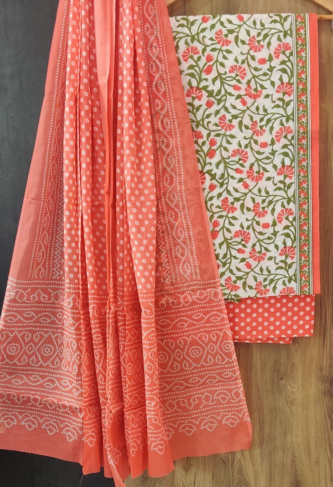 Cotton shops suits with dupatta