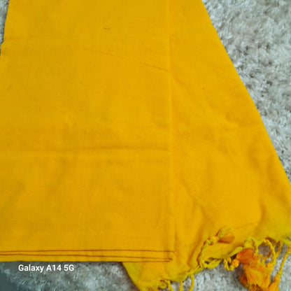 Bengal Khaddi Cotton Saree