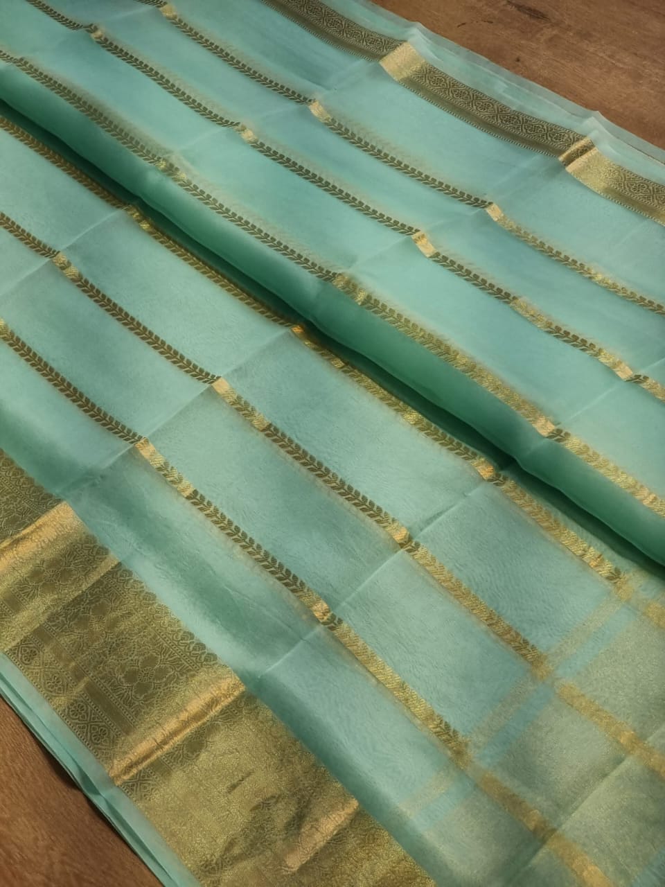 Banarasi Semi  Kora Organza soft silk  Saree