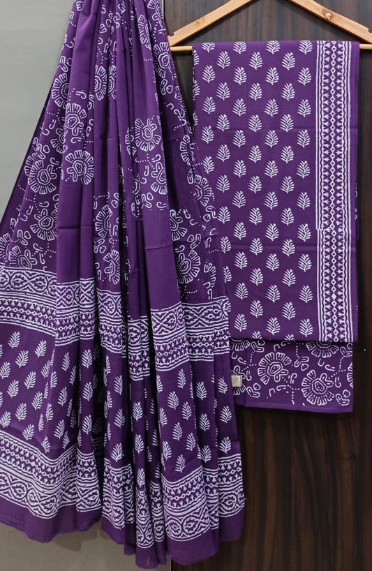 Exclusive  Hand Block Printed Cotton Suits