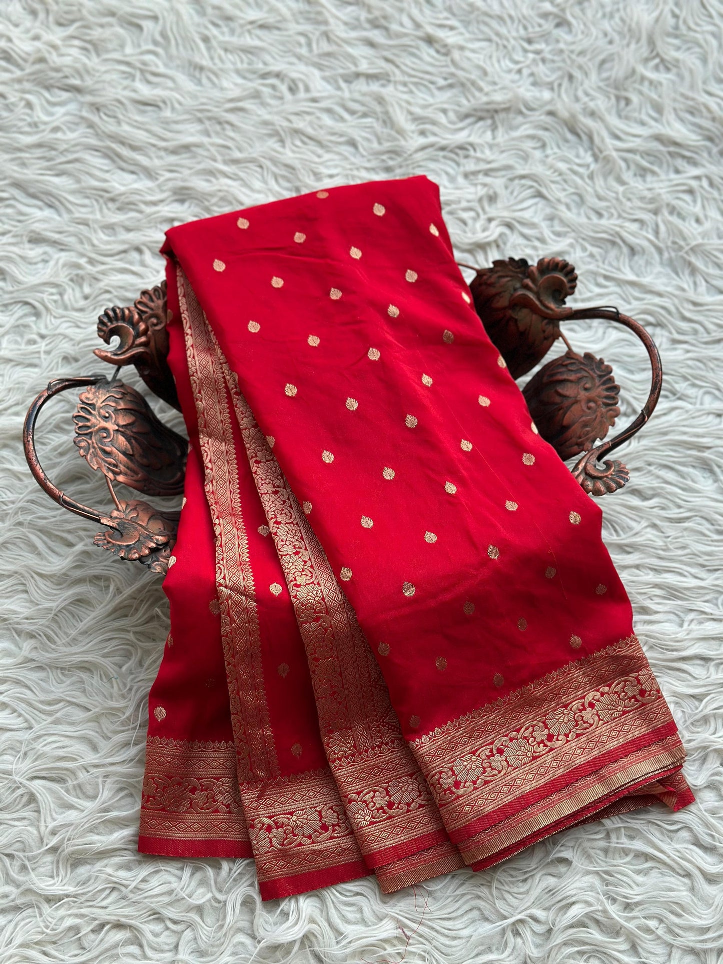 Banarasi  Georgette Silk Saree With Zari Work