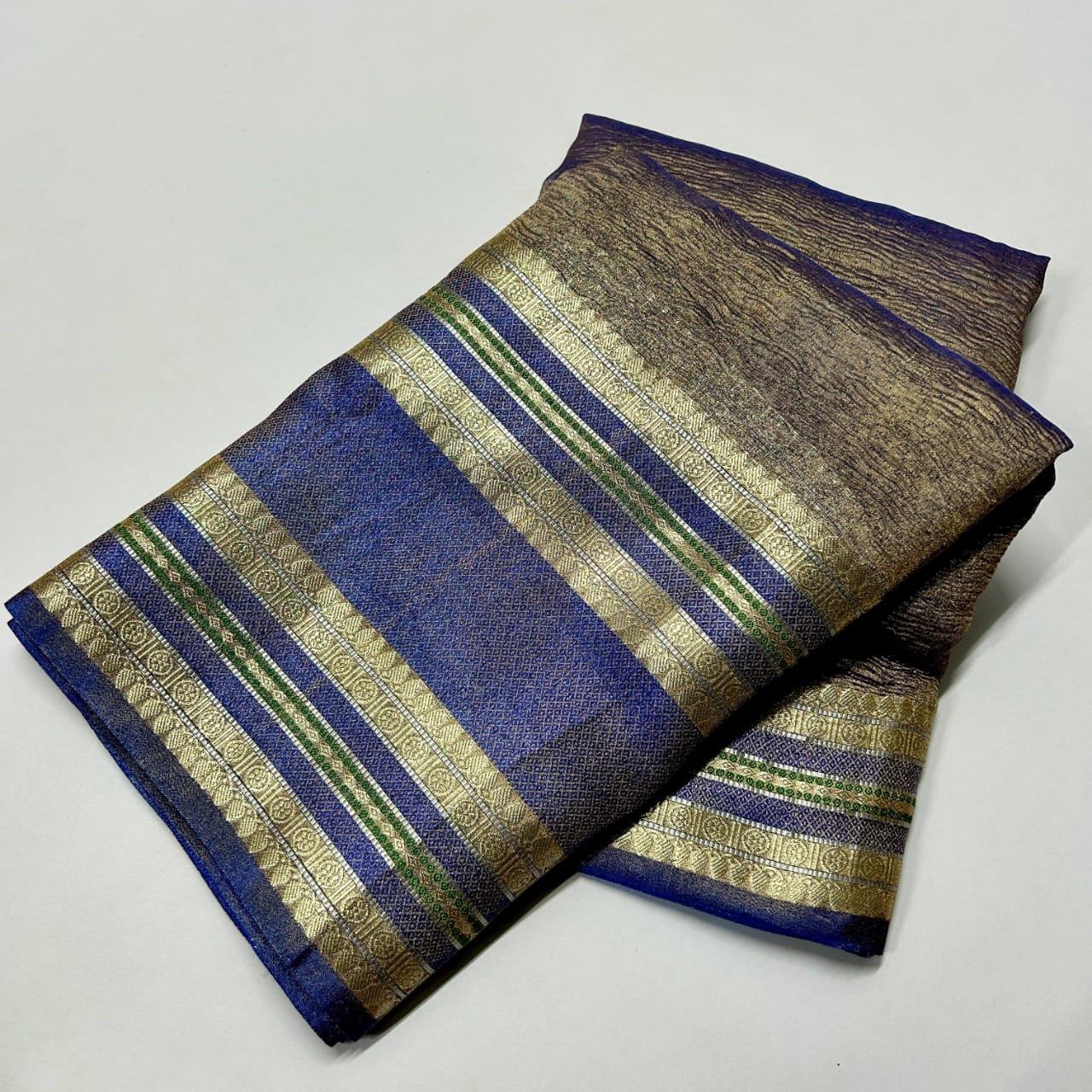 Banarasi Tissue Silk Saree With Blouse