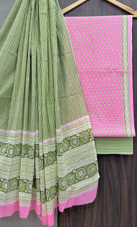 Exclusive  Hand Block Printed Cotton Suits