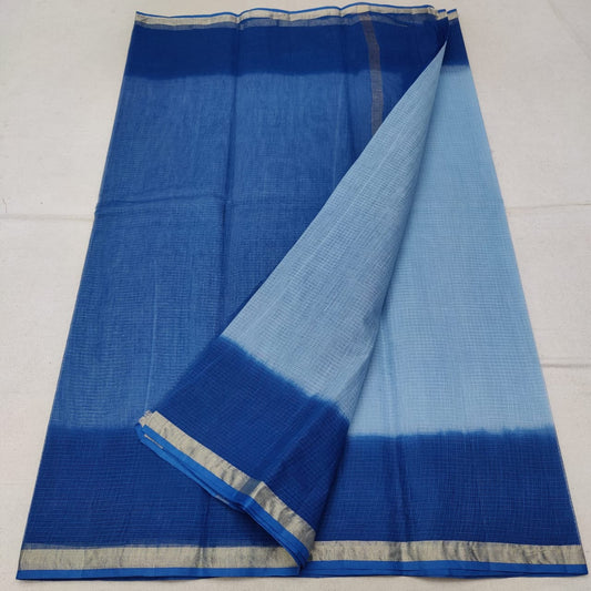 Pure Cotton Kota Plain Dye Saree