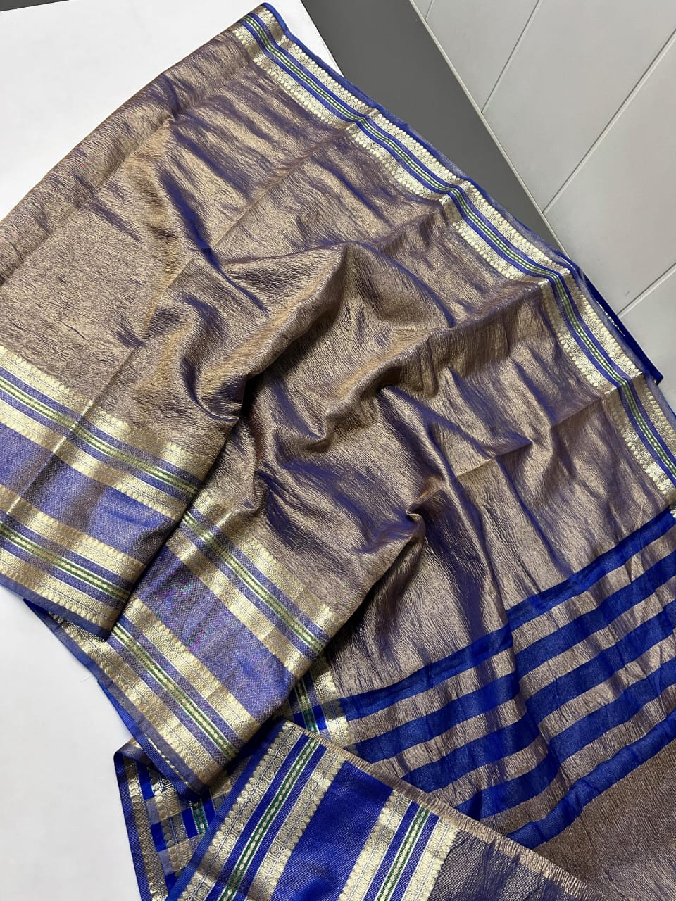 Banarasi Tissue Silk Saree With Blouse