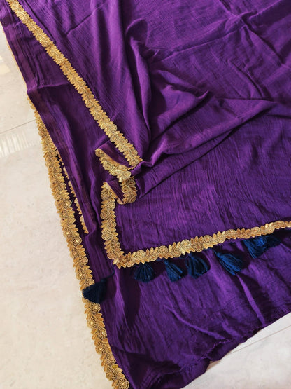 Beautiful Cotton Mulmul  Saree