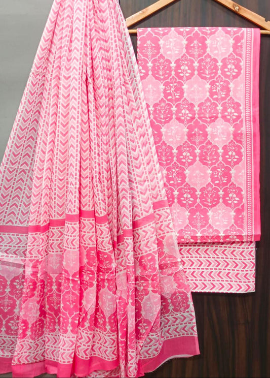 Exclusive  Hand Block Printed Cotton Suits