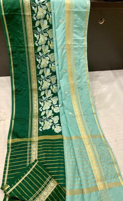 Designer Katan georgette Banarasi Saree