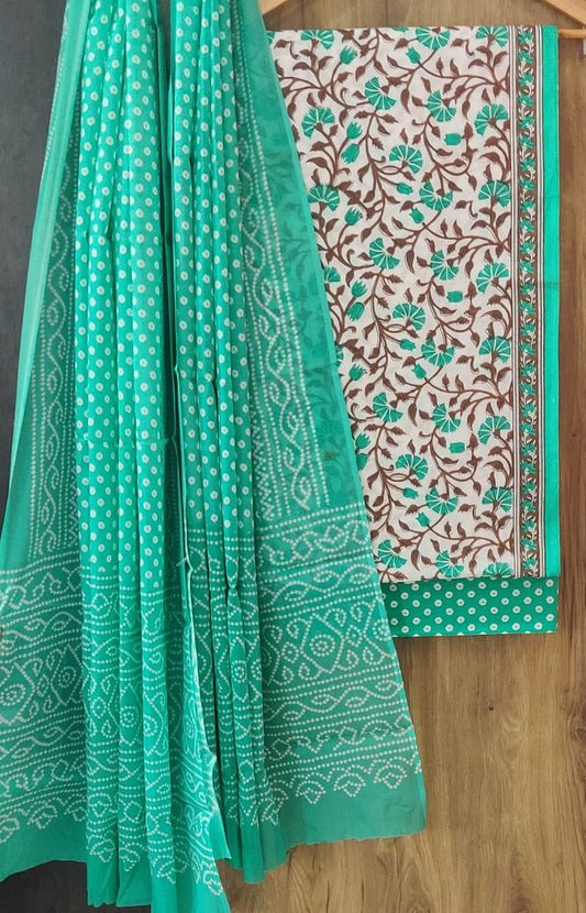 Exclusive  Hand Block Printed Cotton Suits