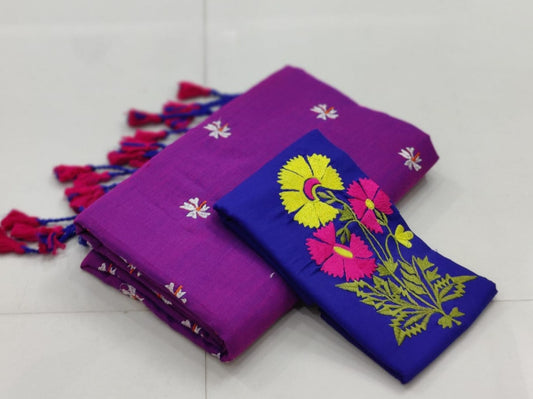 Pure  khaddi Cotton Saree