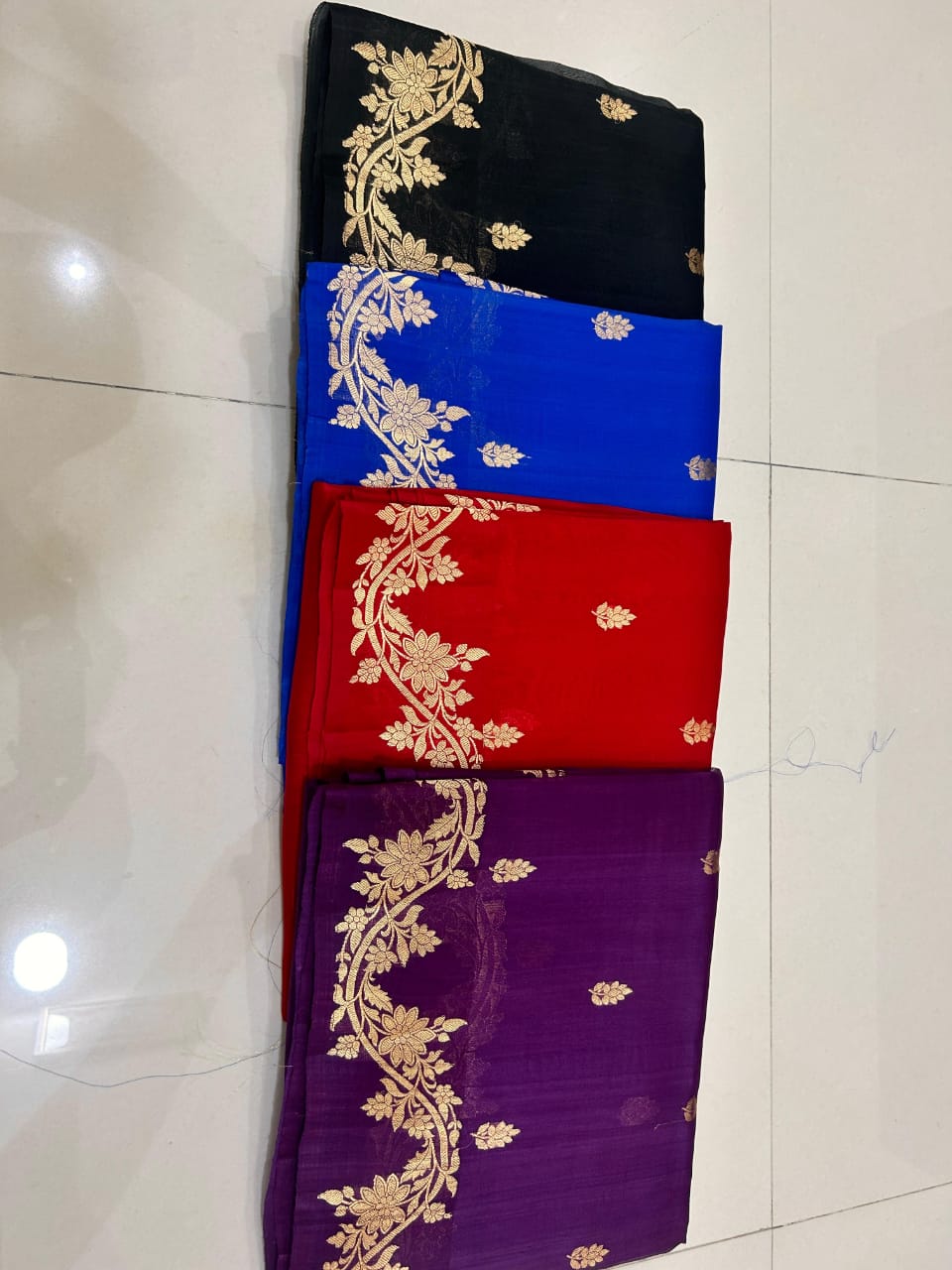 Banarasi Semi  Kora Organza Dybel  Saree