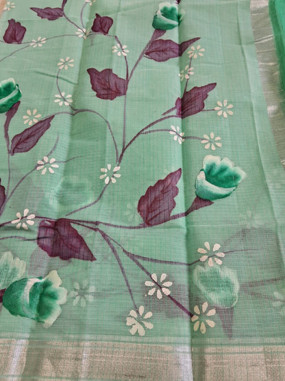 Pure  Kota doria cotton saree