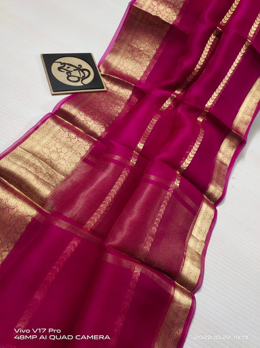 Banarasi Semi kora silk saree