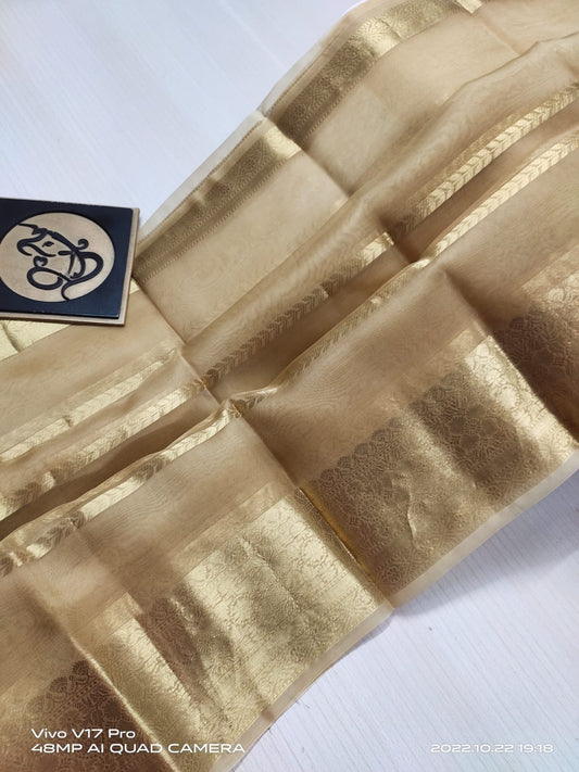 Banarasi Semi  kora silk saree