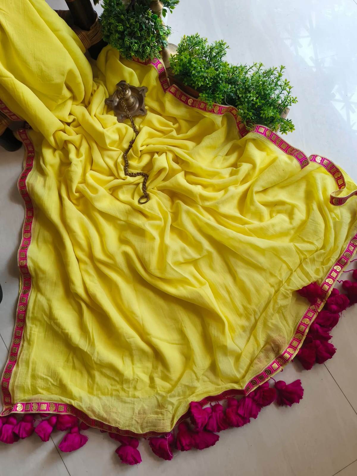 Beautiful Cotton Mulmul  Saree