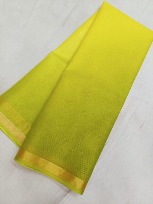 Beautiful Pure Kota Cotton Sheded Dye Saree