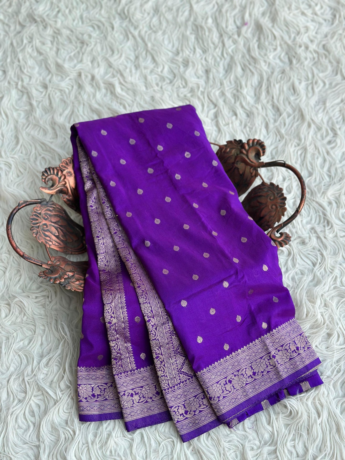 Banarasi  Georgette Silk Saree With Zari Work