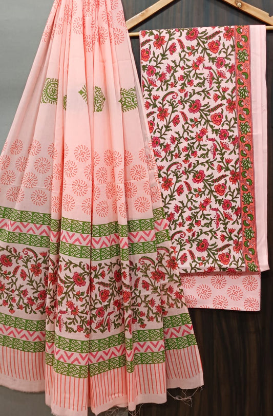 Exclusive  Hand Block Printed Cotton Suits