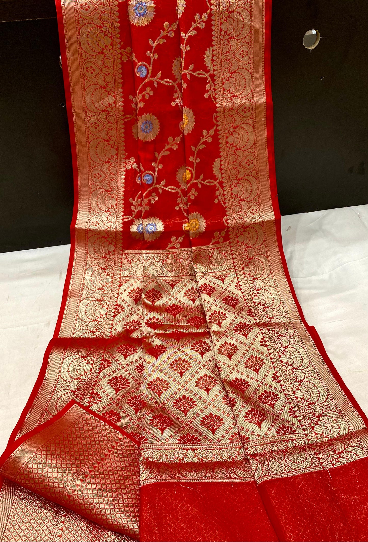 Banarasi  Semi Georgette Soft Silk Saree