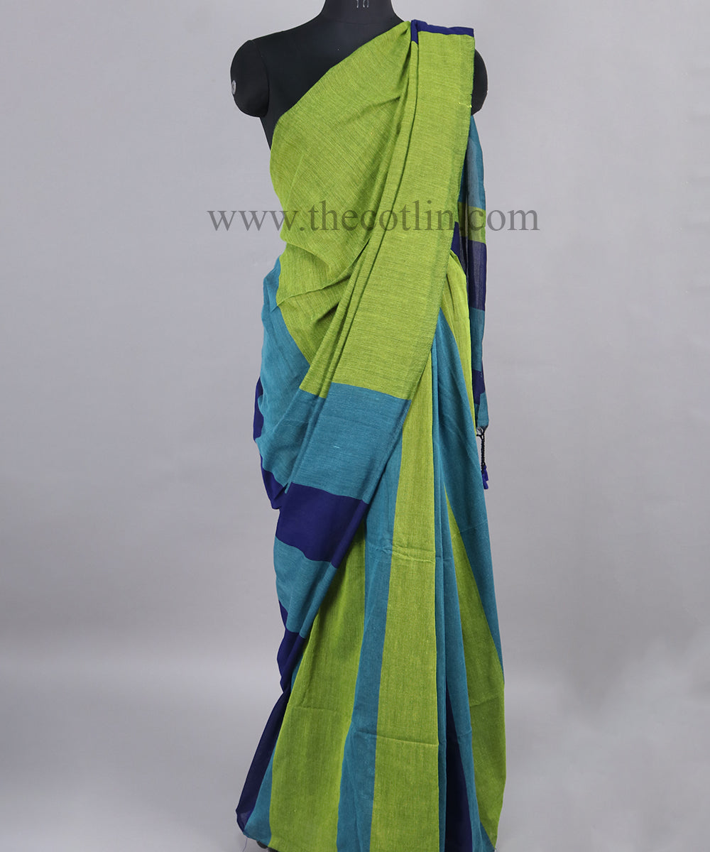 Khadi Cotton Sarees | Shop Pure Khadi Cotton Sarees In India – Thecotlin