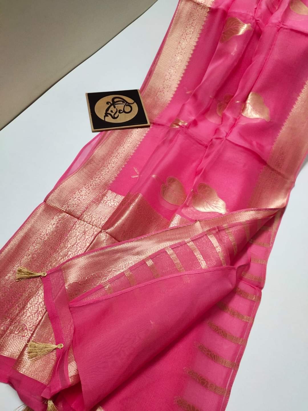 Banarasi Semi  kora silk saree