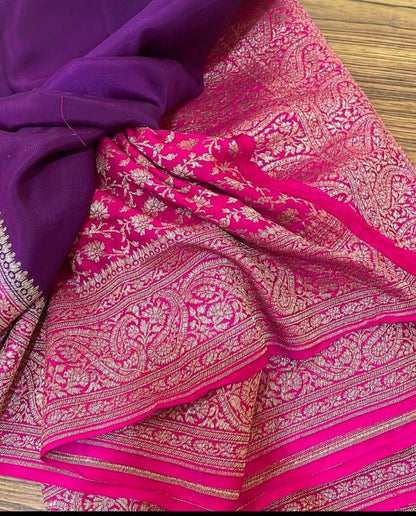 Banarasi Warm Silk Saree with blouse