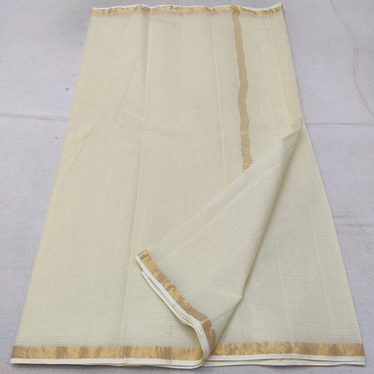 Pure Cotton Kota Plain Dye Saree