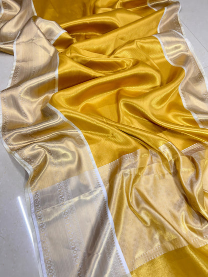 Banarasi Tissue Silk Saree With Blouse