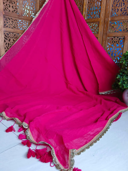 Beautiful Cotton Mulmul Saree