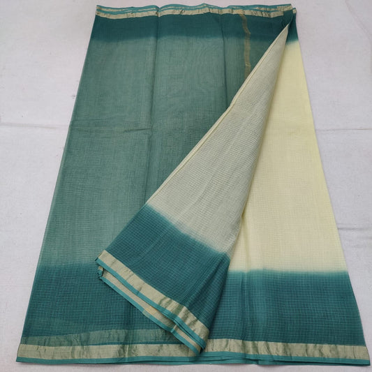 Pure Cotton Kota Plain Dye Saree