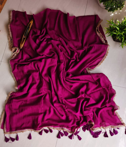 Beautiful Cotton Mulmul Saree