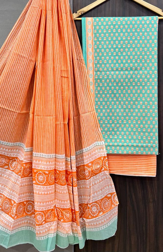 Exclusive  Hand Block Printed Cotton Suits