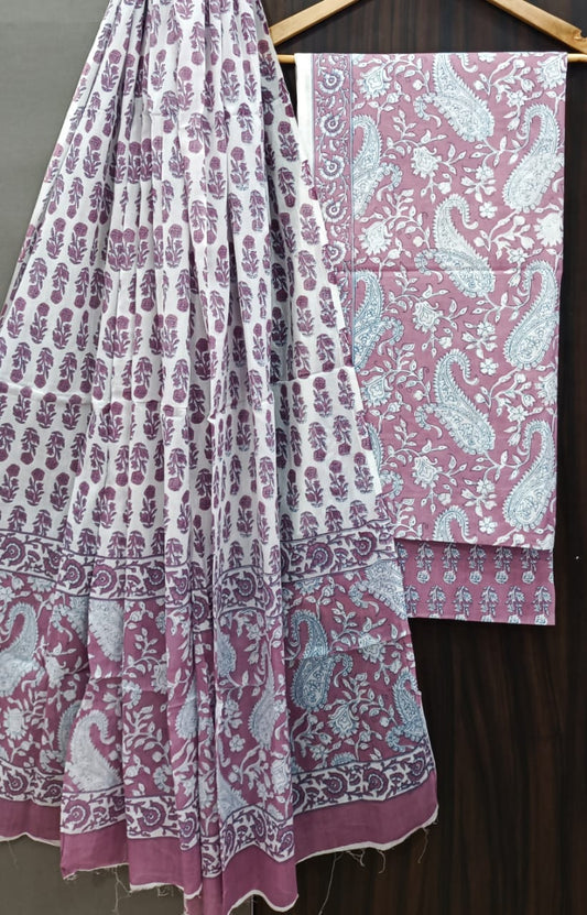 Exclusive  Hand Block Printed Cotton Suits