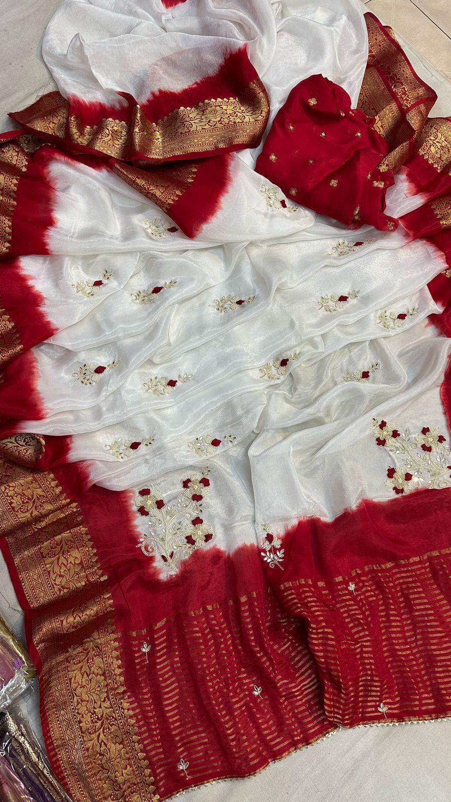 Pure Silk Zari Work  Saree