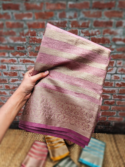 Banarasi Tissue Silk Saree With Blouse