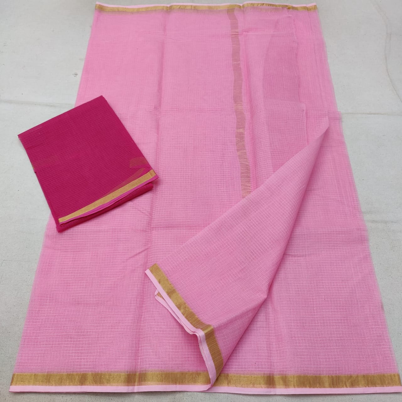 Mustard yellow pure zari paithani tissue kota | Simple saree designs,  Cotton saree designs, Elegant saree