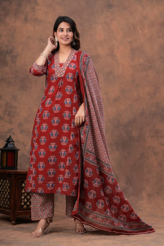 Exclusive 3 Piece kurti set