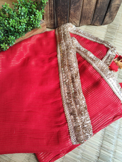 Beautiful Cotton Mulmul Saree