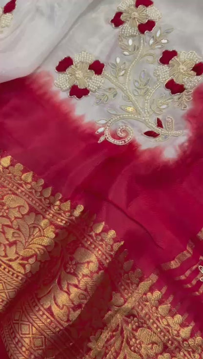 Pure Silk Zari Work  Saree