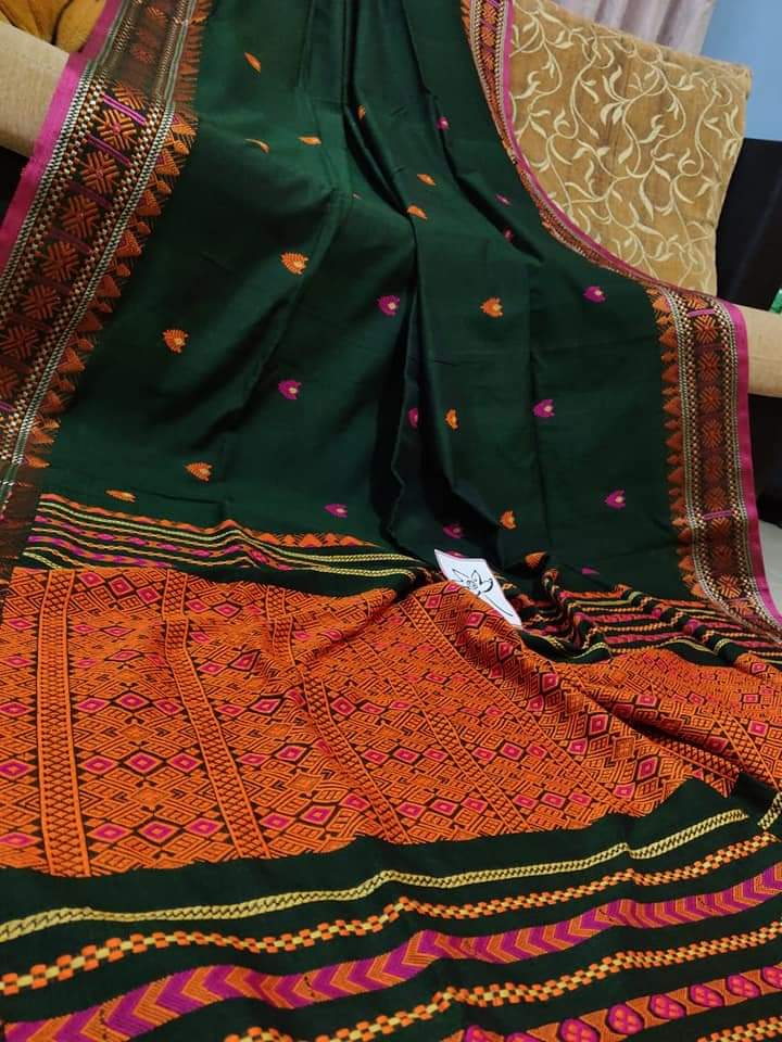 Khadi Cotton Sarees | Shop Pure Khadi Cotton Sarees In India – Thecotlin