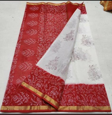 Pure Kota-Doria Saree with Blouse